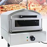 ★【FOUR À PIZZA】Notre four à pizza professionnel de haute qualité est fabriqué en acier inoxydable de haute qualité pour une durabilité accrue. Si vous hésitez encore à préparer des plats de fête, ce four à pizza électrique est sans aucun doute votre meilleur allié.