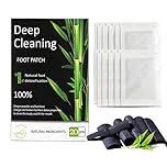 20pcs Bamboo Foot Patch,Deep Cleansing foot pads