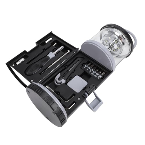 Lanterne de camping avec éclairage 360 degrés et kit outils intégré Tangxi