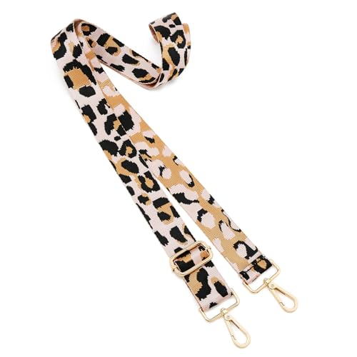 Image of ZOOEASS Wide Shoulder Strap Adjustable Replacement Belt Guitar Style Crossbody Bag Handbag Strap Multicolor Canvas Straps(Wide:1.5in)(Color2)