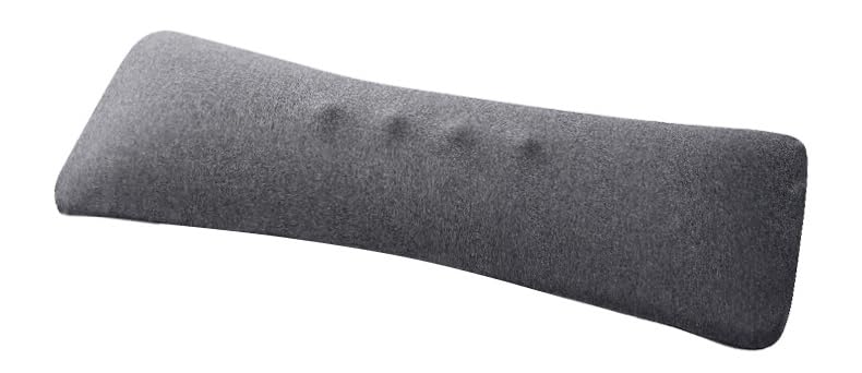 TerraShine クッション 腰枕 腰クッション 腰サポート枕 腰まくら 低反発 体圧分散 就寝用 男女兼用 (ダークグレー)