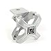 Rugged Ridge 11031.10 X-Clamp, Silver, 1.25-2.0 Inches