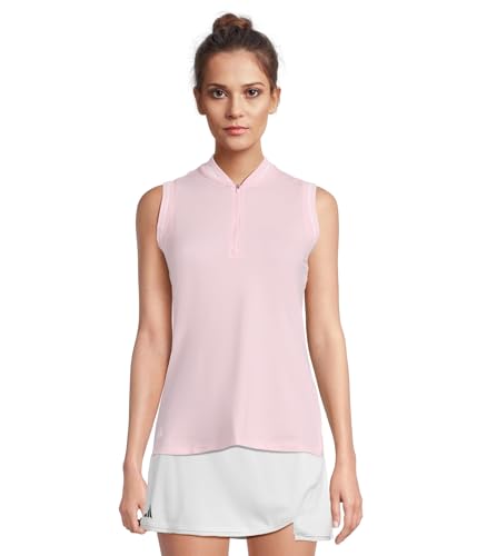 Polo zippé Adidas Ultimate365 pour femme confortable et respirant