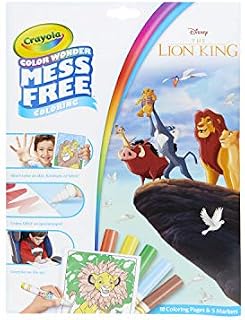 Crayola Color Wonder Coloring Book Pages & Markers, Mess Free Coloring, Gift for Kids
