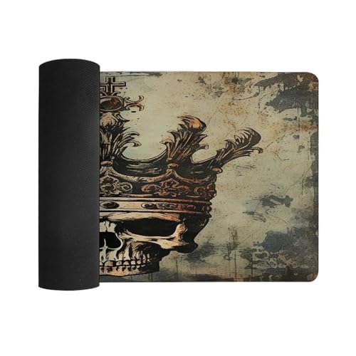 Mouse Pad Grande VstaDank Elegante Calavera Corona miniatura 3
