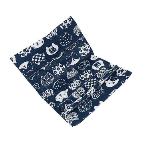 NUOBESTY Japanese Style Crafted Book Cover Notebook Protector for Schoolbooks Washable Fabric Sleeve Cover