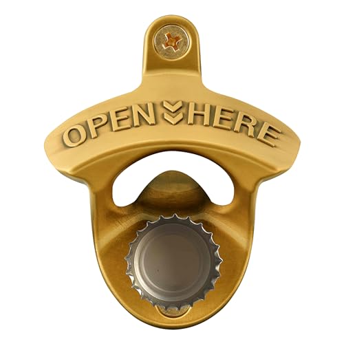 Magnetic Gold Bottle Opener