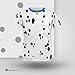 Old Glory Dog Dalmatian Costume Blue Collar All Over Adult T-Shirt - Small