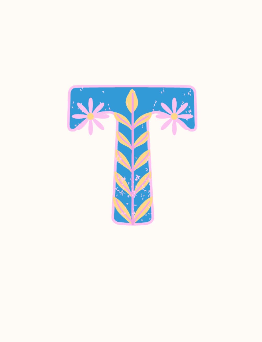 T Initial Notebook: Initialed Journal - Letter T: Design, Emily ...