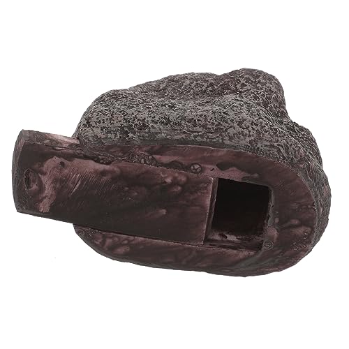 BESPORTBLE Außendekoration Kasten Schlüsselversteck für den Garten Schlüsselaufbewahrungsbox für den Außenbereich Schlüssel außerhalb Hider Schlüsselanhänger Felsen gefälschter Stein Frosch