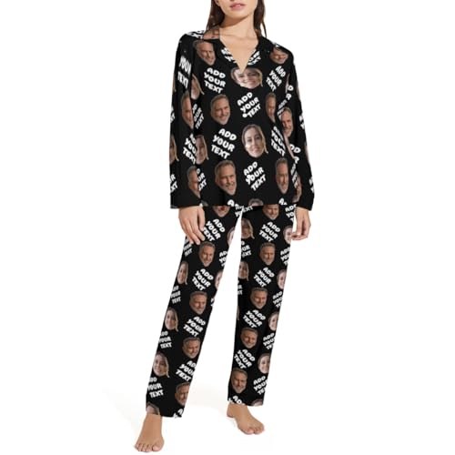 Personalized Pajamas With Photo - Custom Face Pajamas for Men and Women2