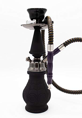 CT Shisha Set, Wasserpfeife, Mini Shisha for travel, klein Wasserpfeife für Reise, ca. 30 cm Hohe, ideal für 1 bis 2… – Bild 6