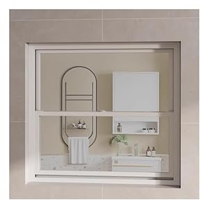 Pujindu Vertikale Schiebefenster 120 x 70 cm