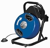 1/2 inch by 50 feet Compact Electric Drain Cleaner Drum Auger Snake (1