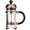 BODUM Chambord 3 Cup French Press Coffee Maker, Copper, 0.35 l, 12 oz