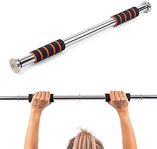 Phoenix Fitness Pull Up Bar for Doorway, Chin Up Bar Strength Training Pullup Bars Door Frame Pull-up Bar, Adjustable Width Exercise Workout Bar