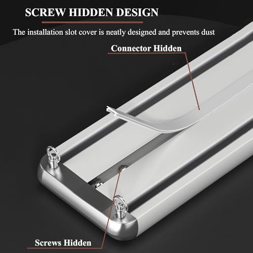 Rieles de cortina dobles para crear ambientes íntimos en el dormitorio de 100 cm 4