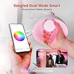 Sengled Dual Mode Smart Light Bulbs with Remote & App Control, Color Changing Bulbs, RGBW LED Light Bulbs 2700K-6500K Dimmable, 60W, Local Group Control (4P No Remote, No Support Alexa & Google) - Image 2