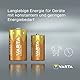 VARTA Batterien D Mono, 6 Stück, Longlife, Alkaline, 1,5V, ideal für Fernbedienungen, Wecker, Radios, Made in Germany