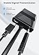 FOINNEX VGA zu HDMI Adapter mit Audio, VGA auf HDMI Konverter Alter PC zu TV/Monitor, 1080P Aktiv VGA Stecker to HDMI Buchse Converter für Computer Beamer Laptop PC Monitor Projector HDTV