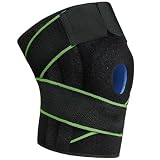 ACWOO Kniebandage Damen Männer,Verstellbare Kniestütze mit Seitenstabilisatoren & Patella Gel Pad, Orthopädische Kniestütze, Sport Bandage Knie für Meniskusriss, Knieschmerzen Lindern, Arthritis