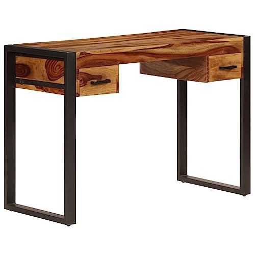 Petit bureau d'ordinateur 110x50 cm pour salon et chambre chic - 2