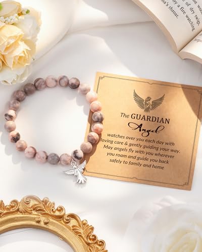 Dabem DXT002-PINK Guardian Angel Gifts For Women Bracelet Thinking Of You Cancer Care Gifts thumb #5