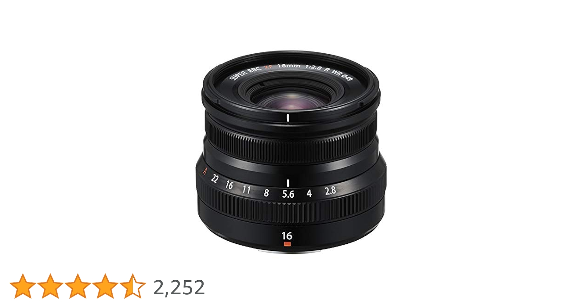 ほぼ新品 FUJIFILM XF 16mm F2.8 R WR FUJINON sddefault.jpg
