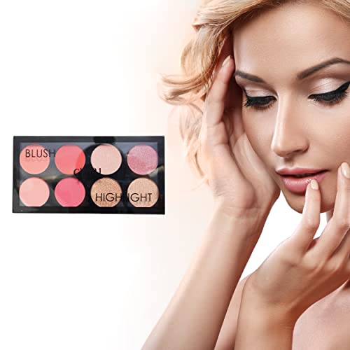 Glam21 Blush Highlighter Palette | Silky pigments for long lasting shimmer look | suitable for all skin tone | 24 gm -Chic-01 - Image 4