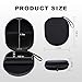 Headphone Case Compatible with JBL, Sony, Soundcore by Anker Q20/Q20i/Q30/Space One Pro, Bose, BERIBES, Skullcandy, KVIDIO, TOZO HT2 Headphones, for Home Office Travel Black