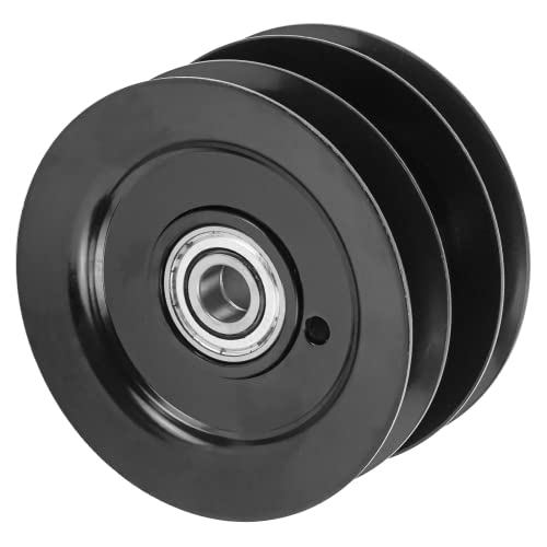 Ilonpa Deck Spindle Double Pulley Replaces 756-063 8956-0638 756-1202 For Mtd Yard Machine Lt16 Lt165 Lt18 Lt185 Hydrostatic Lawn Tractor #TOP5