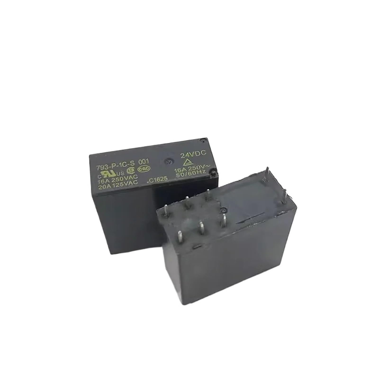 Relais 793-P-1C-S-24VDC inverseur 16A 8 broches pour circuit imprimé