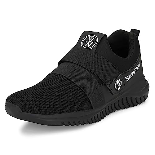 White Walkers Mens Black Synthetic Leather Outdoor Casual Shoes - 10 UK (B0CCL11VMT) Amazon Price History, Amazon Price Tracker