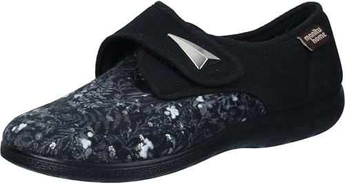 Mule Manitu Home femme noir 41 EU chausson confortable et élégant