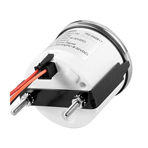 Medidor digital LCD de temperatura de aceite de 52mm con acabado impermeable elegante 4