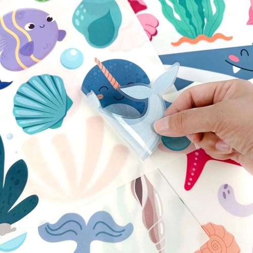 Vinilos decorativos de animales marinos para pared miniatura 5