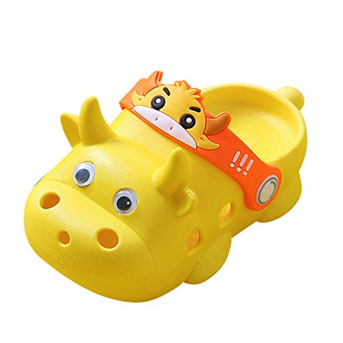 Slippers Cattle Shoes Boys Kids Girls Cartoon Non-Slip Animal Toddler Baby Infant Shoes Toddler Slippers Girls