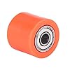 Qiily Tendeur de chaîne, Guide universel de roue de galet de tendeur de rouleau de chaîne universel de 8mm pour la moto Dirt Bike Enduro(Orange) #2