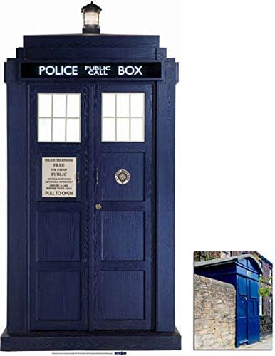 KOCAWISFan Pack - The TARDISHUGE 192cm Cardboard Cutout/Standee/Standup - BBC Doctor Who/Dr Who/Dr. Who - Includes 8x10 (25x20cm) Star Photo - Fan Pack #133