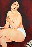 Amedeo Modigliani Figuratif Portrait 53_X_35cm