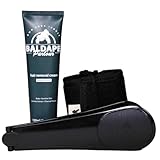BALDAPE PARLOUR Body & Back Hair Removal Kit with Men's Depilatory Cream, Extendable Applicator & Loofah for Smooth, Hair-Free Results