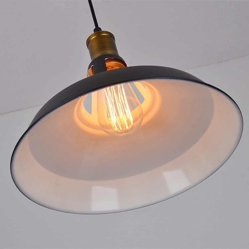 Plafoniera Retrò Metallo Legno TOKIUS Lampada Sospensione - Foto 8