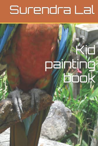Kid painting book