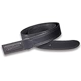 Carhartt Men's Casual, Available in Multiple Styles, Colors & Sizes, Bridle Leather Scratchless Belt (Black), 36