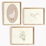 Hochwertige Materialien: 20,3 x 25,4 cm, ungerahmt, 3 Stück. Hochauflösender Druck auf 300 g/m² dicker, natürlicher Leinwand sorgt für eine zarte Textur, lebendige Farben, klare Details und realistische visuelle Effekte. Unsere hochwertigen Leinwände sind speziell wasserdicht und UV-beständig behandelt, um die Haltbarkeit und das Verblassen der Gemälde zu erhöhen.
