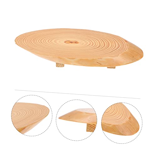 Plato de sushi estilo japonés de madera 30cm miniatura 2
