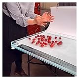 Acrylic Display Tray Shooting Props, Photo Studio Product Photography - Water Splash Effects, Product Table Top Photography Shooting(60x40x5 cm)