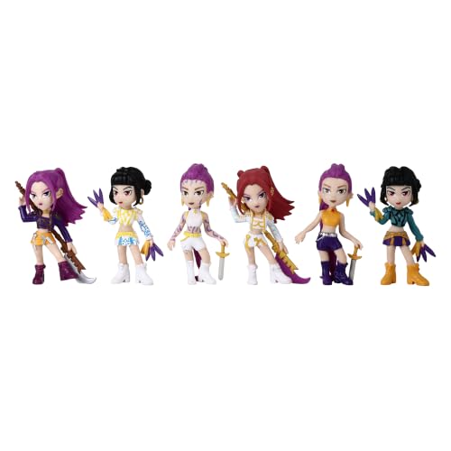 Image of Toys Uncle Figure Pack (Kpop Demon Hunter 6 piece Set Big Size)