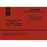  Linde-Güldner G50 G50A G50S G50AS 1964 Traktor Ersatzteilliste Ersatzteilkatalog