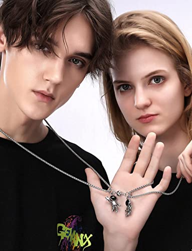 Collane magnetiche per coppie Collana con ciondolo...